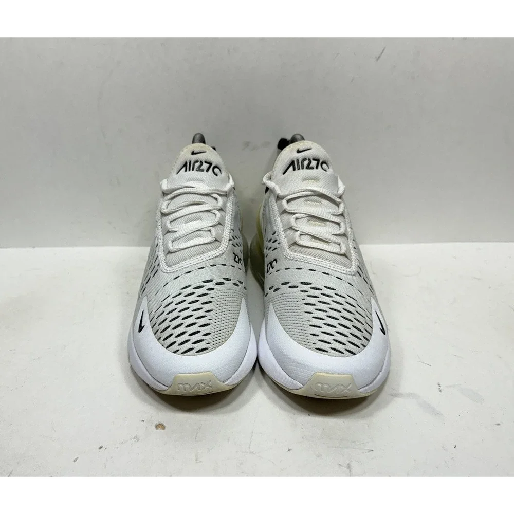 Nike Air Max 270 Women's Size 7 White Black Shoes Sneakers AH6789-100